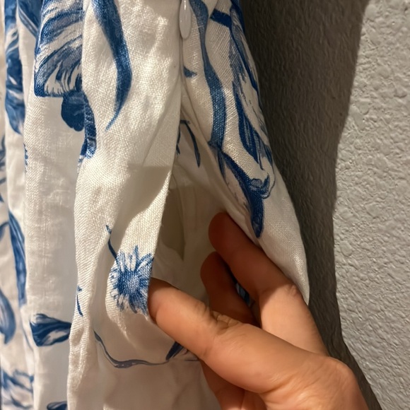 Reformation Frieda Linen Midi Dress NWOT - Picture 6 of 11